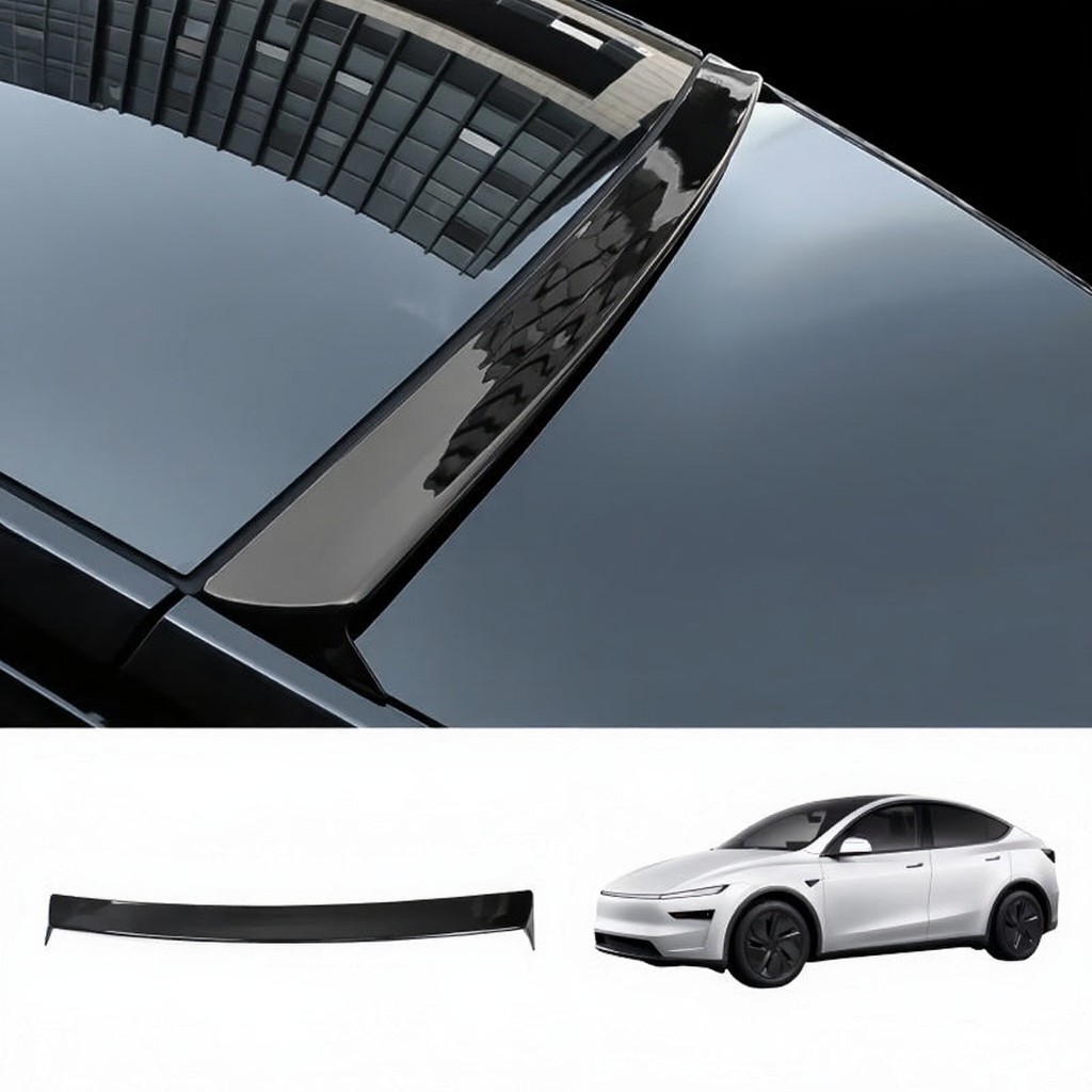 Carbon Fiber Front Fog Light Covers for Tesla Model Y Juniper 2025+