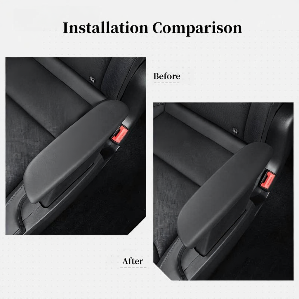 Rear Seat Armrest Silicone Protection Cover for Tesla Model Y Juniper 2025+