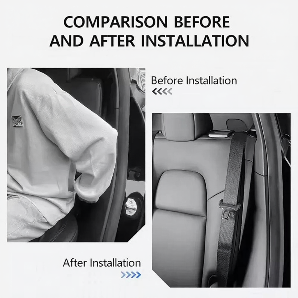 Rear Seat Belt Holder for Model Y