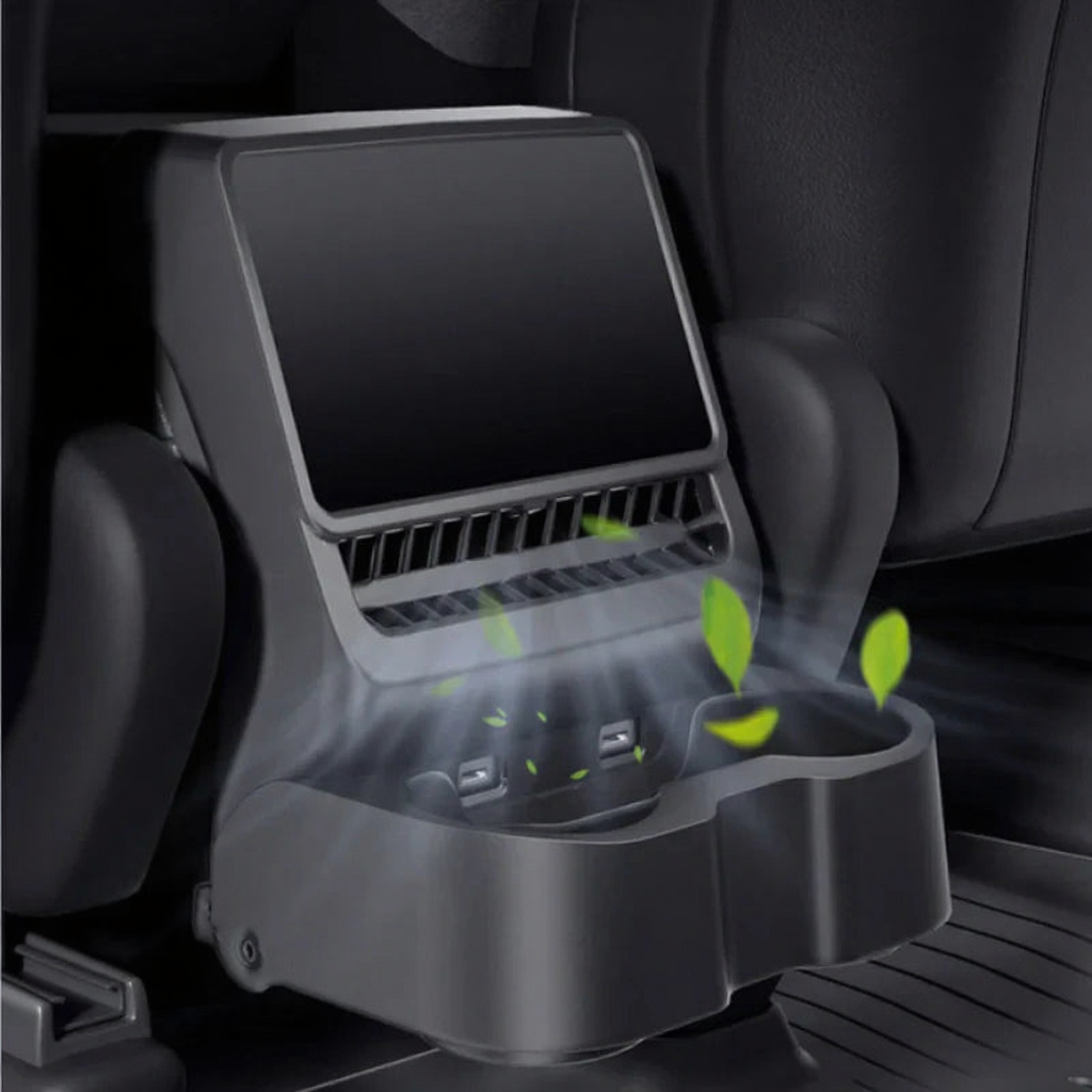 Rear Seat Cup Holder for Tesla Model Y Juniper / Model 3 Highland
