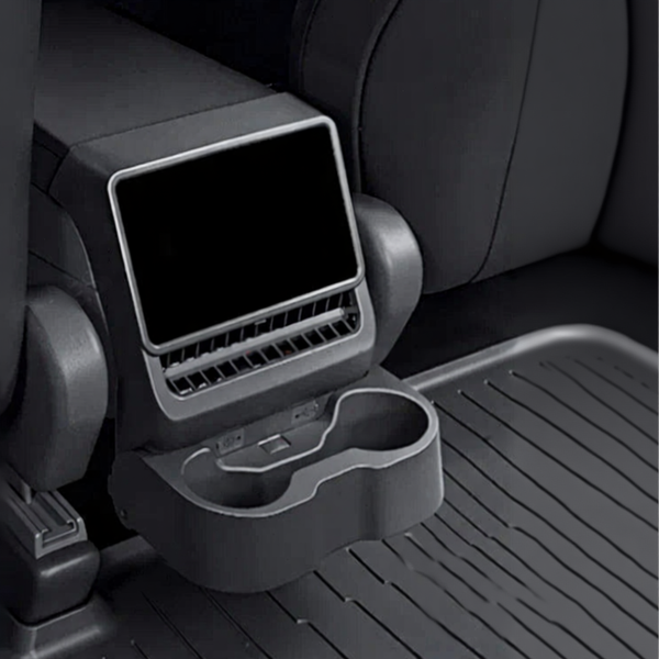 Rear Seat Cup Holder for Tesla Model Y Juniper / Model 3 Highland
