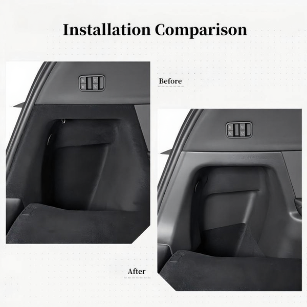 Rear Trunk Side Panel Protective Cover for Tesla Model Y Juniper 2025+