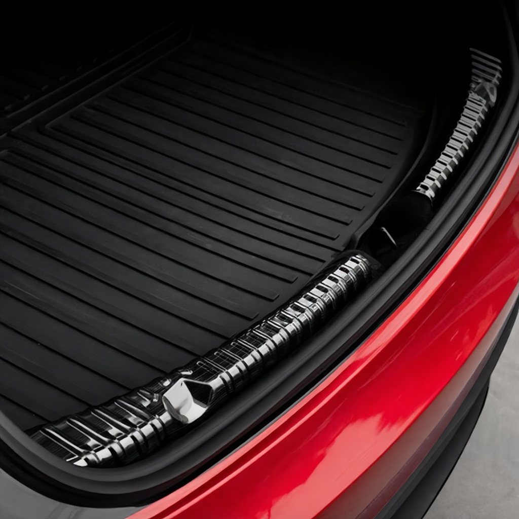 Rear Trunk Sill Plate Protector for Tesla Model 3/Model Y Juniper