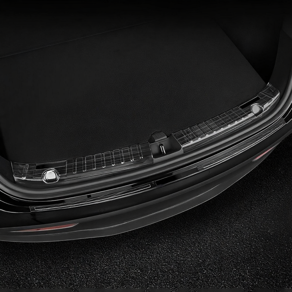 Rear Trunk Sill Plate Protector for Tesla Model 3/Model Y Juniper