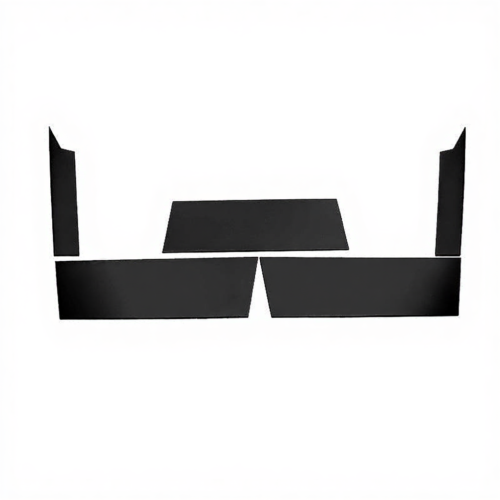 Rear bumper guard in stainless steel for the Tesla Cybertruck