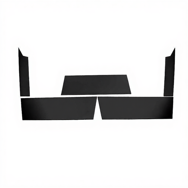 Rear bumper guard in stainless steel for the Tesla Cybertruck