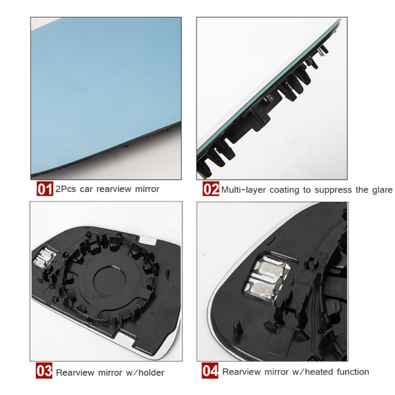 Rearview Mirror Blade for Tesla Model S/X/Y/3 Highland