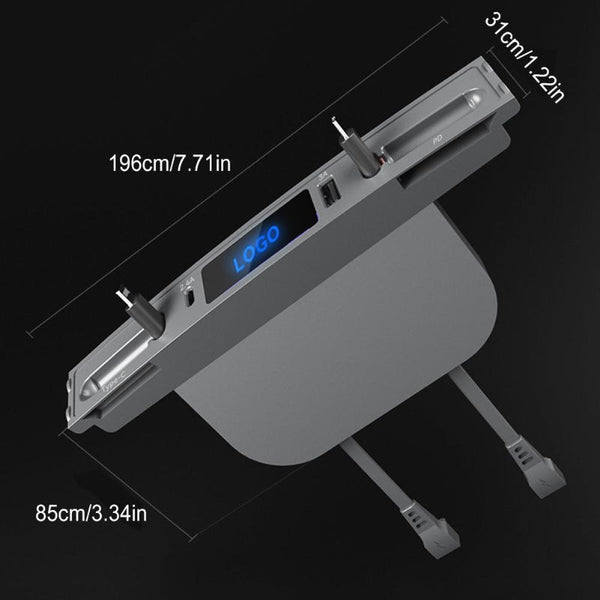 Retractable USB Hub for Tesla Model 3/Y