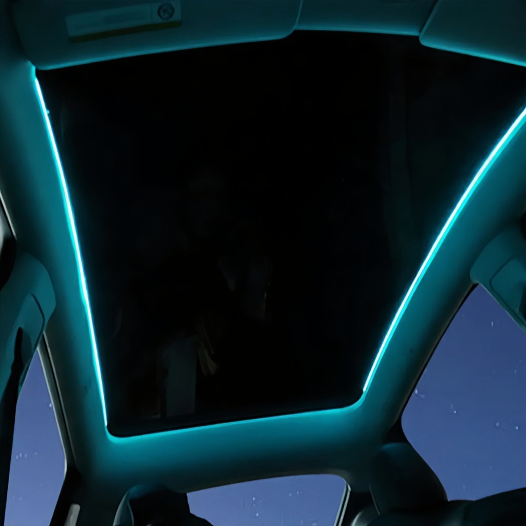 Roof Sunroof Ambient Light for Tesla Model Y Juniper 2025+