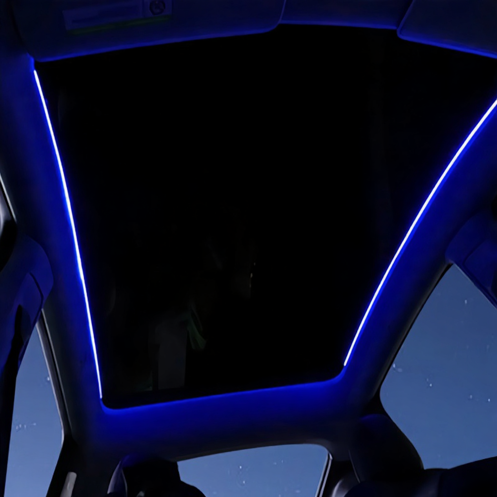 Roof Sunroof Ambient Light for Tesla Model Y Juniper 2025+