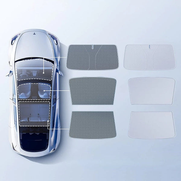 Roof & Windshield UV Shades for Tesla Model 3/ Y