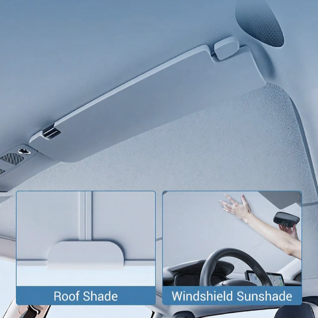 Roof & Windshield UV Shades for Tesla Model 3/ Y