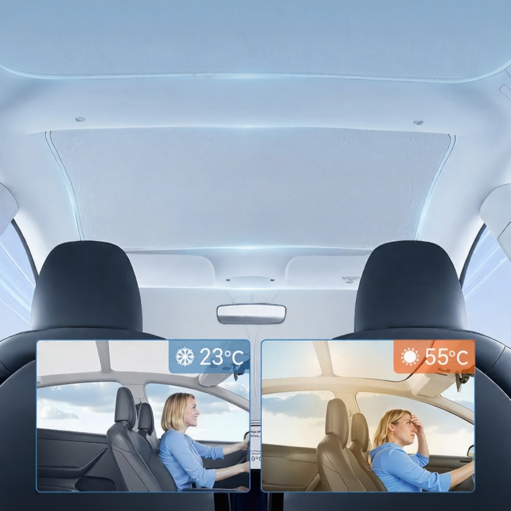 Roof & Windshield UV Shades for Tesla Model 3/ Y