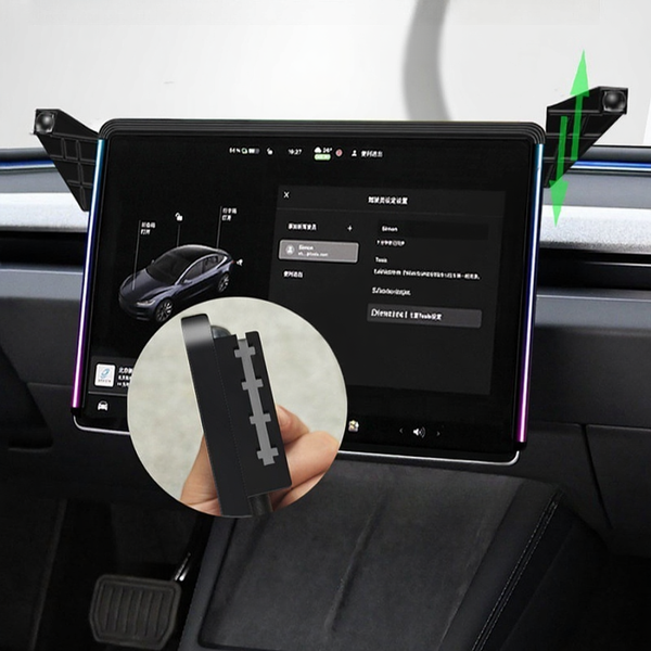Screen Ambient Light Wireless Phone Charger for Tesla Model 3 Highland & Model Y Juniper