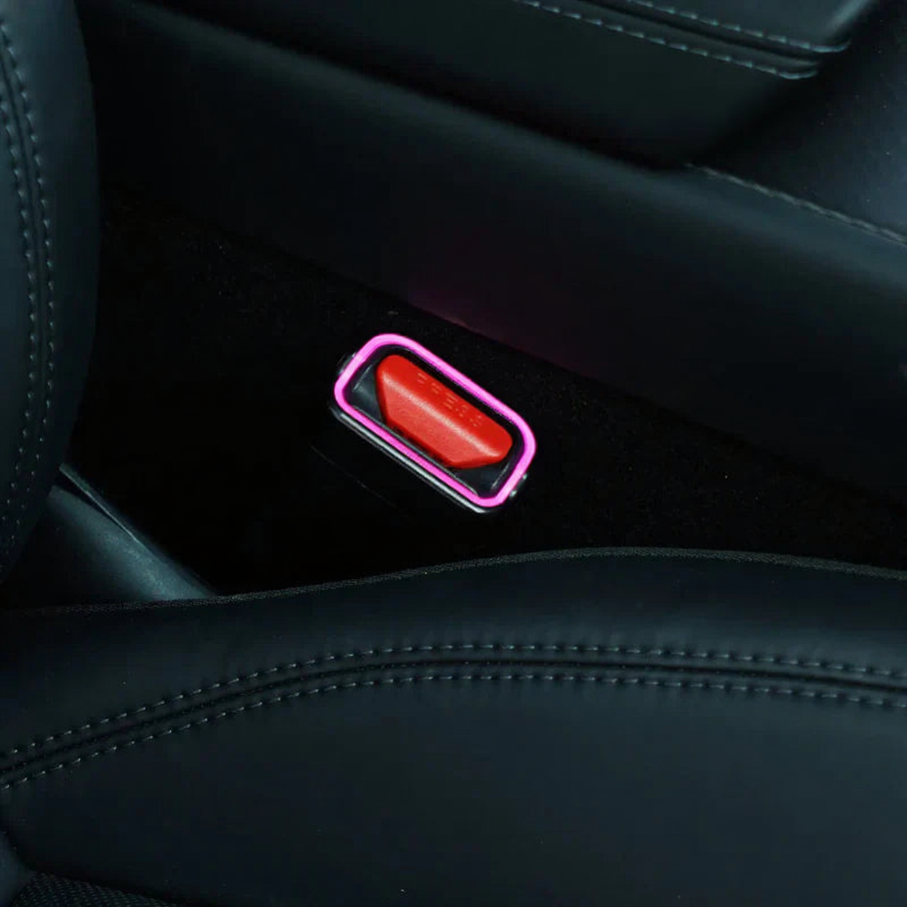 Seat Belt Buckle Ambient Light Kit for Tesla Model 3 Highland 2024+/Y Juniper 2025+
