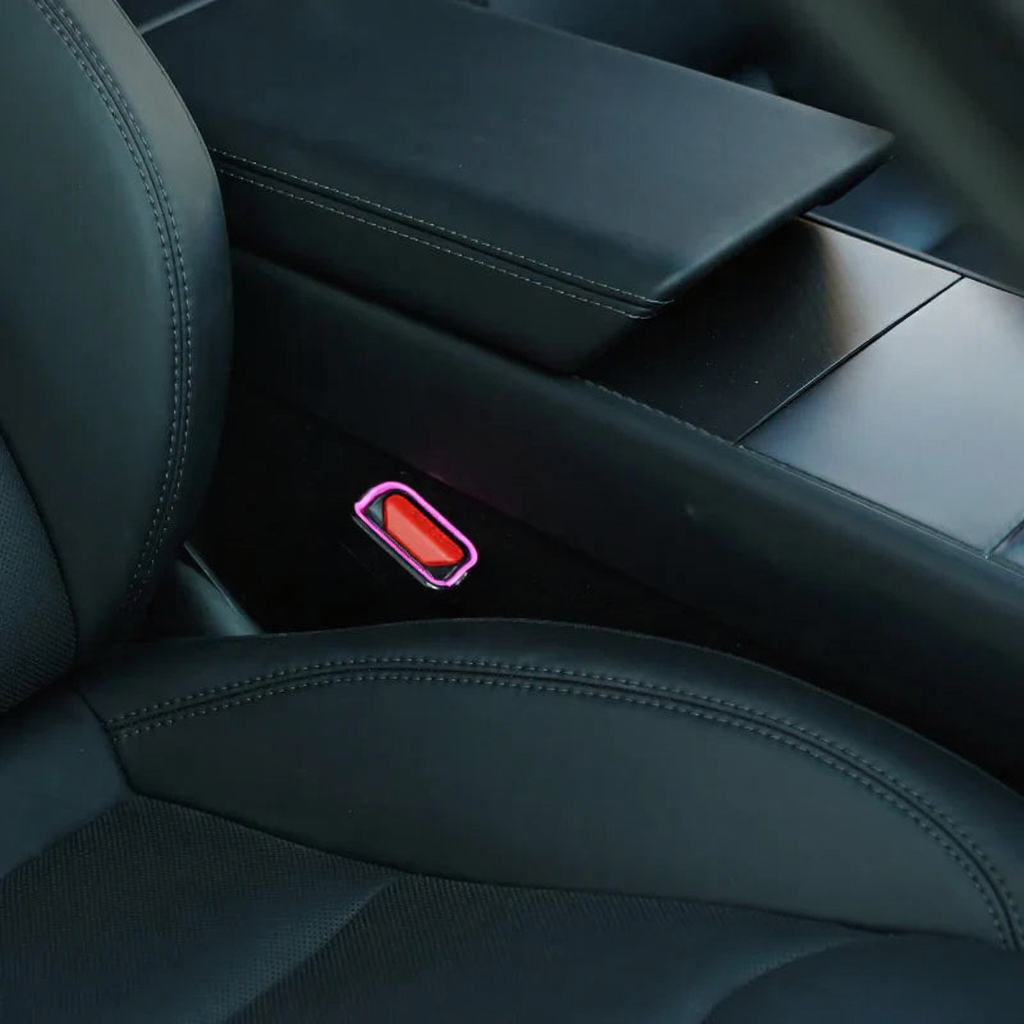 Seat Belt Buckle Ambient Light Kit for Tesla Model 3 Highland 2024+/Y Juniper 2025+