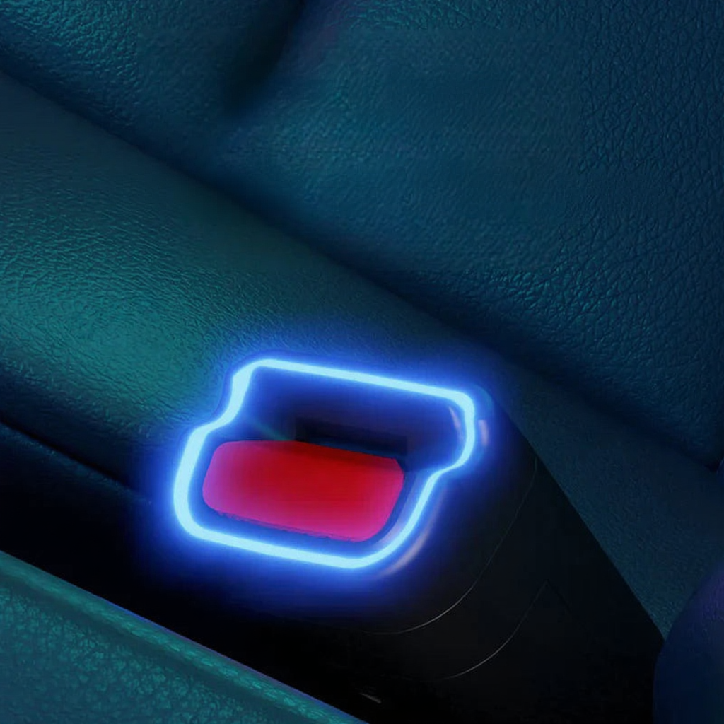 Seat Belt Buckle Ambient Light Kit for Tesla Model 3 Highland 2024+/Y Juniper 2025+