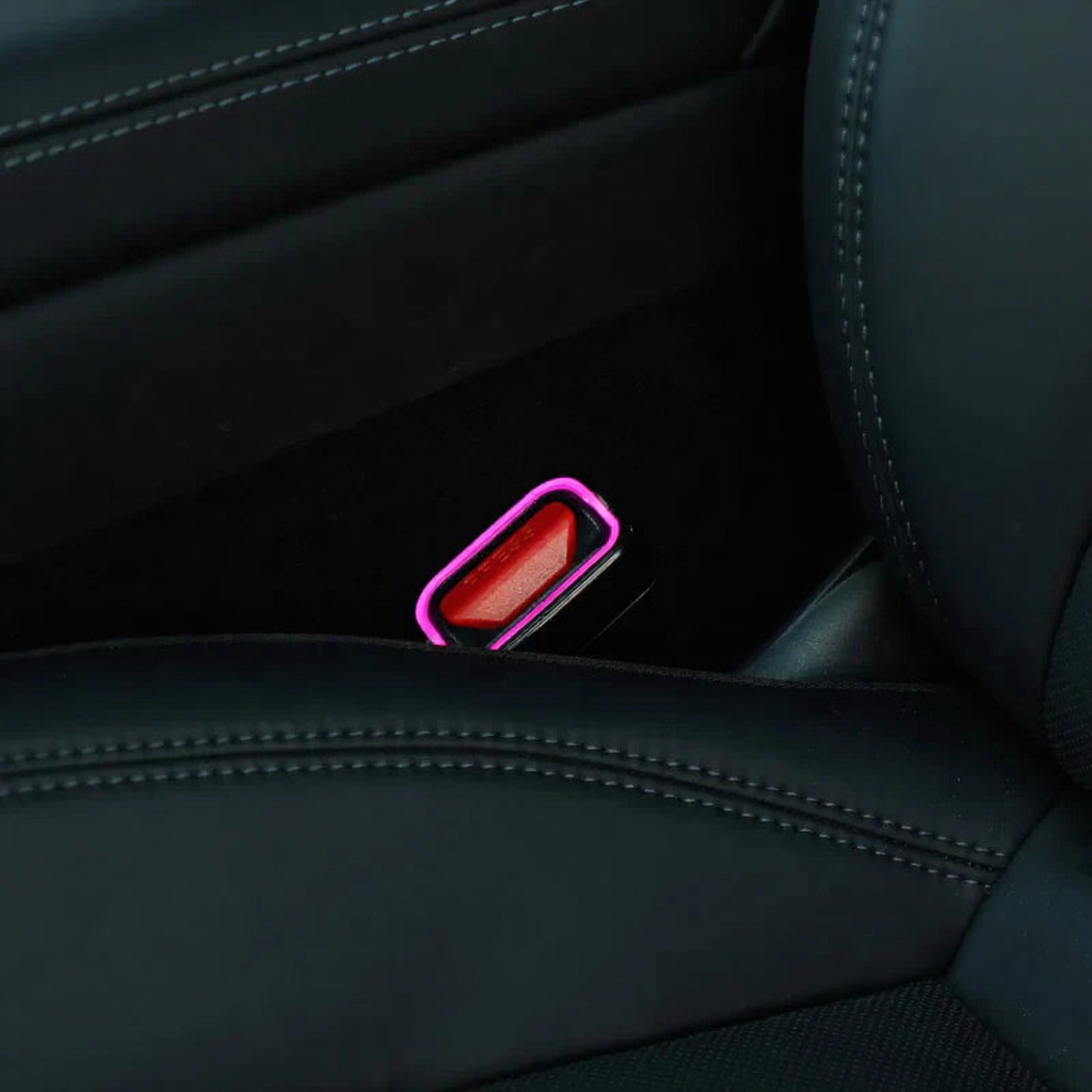 Seat Belt Buckle Ambient Light Kit for Tesla Model 3 Highland 2024+/Y Juniper 2025+