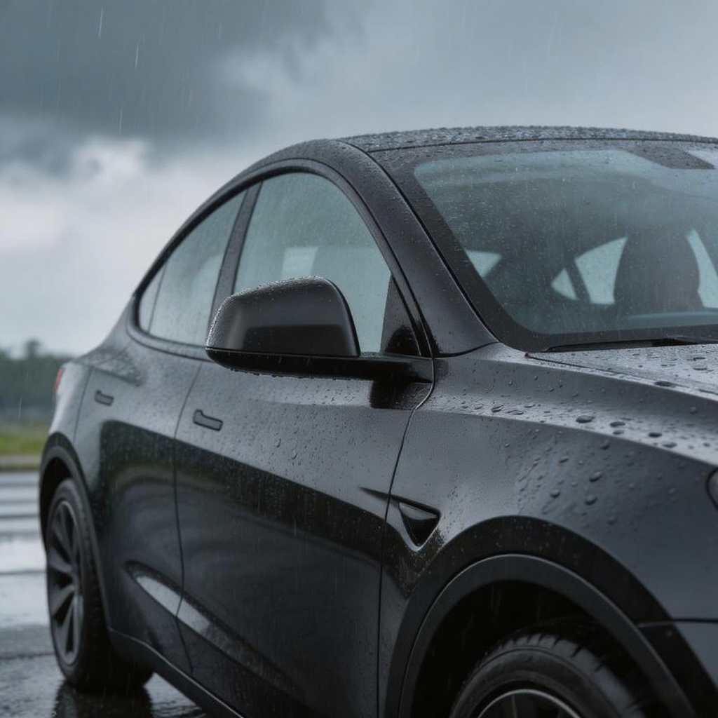 Side Mirror Cover Caps ABS for Tesla Model Y Juniper 2025+