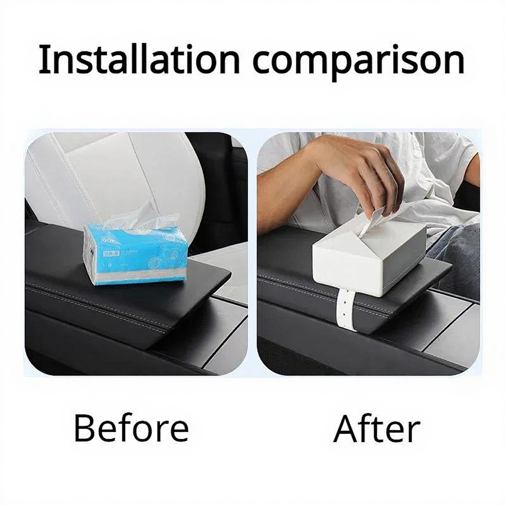 Silicone Tissue Holder for Tesla Model Y/3/X/S/Cybertruck