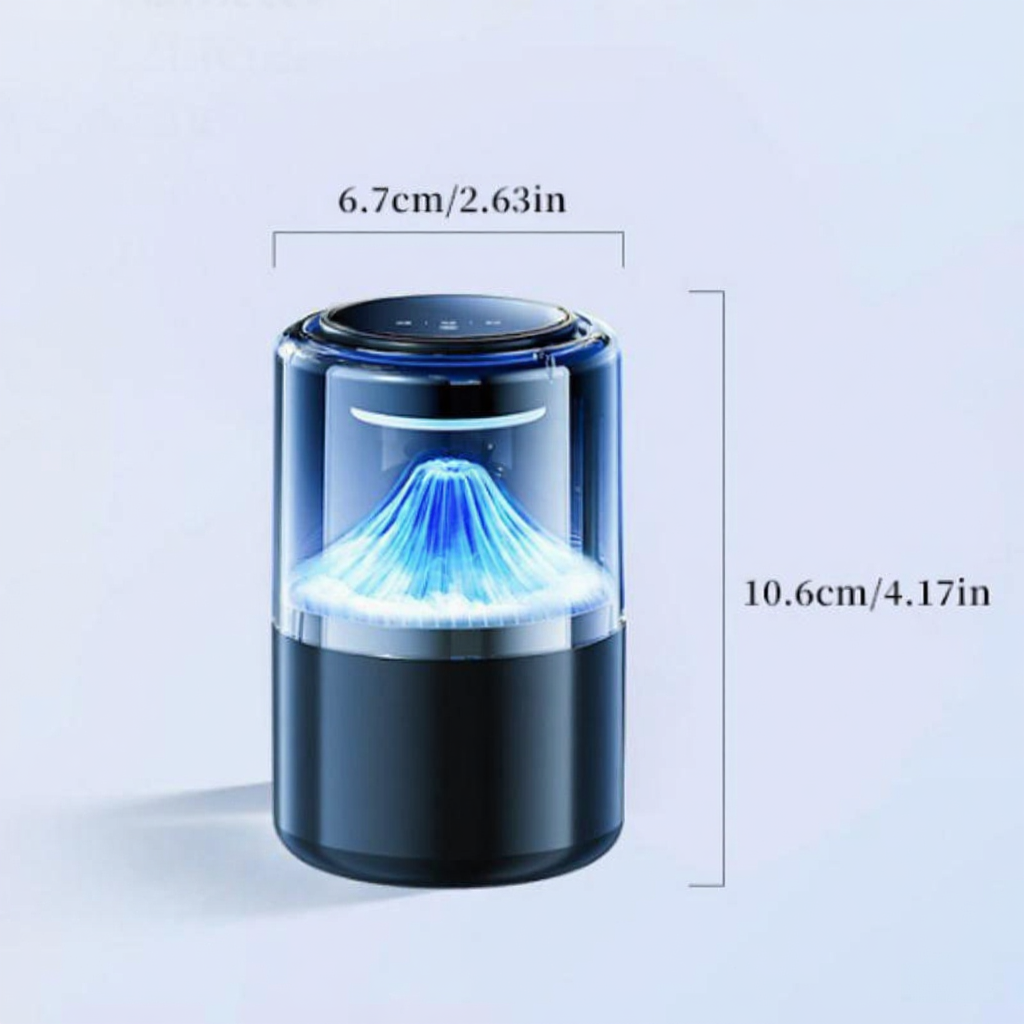 Smart Cloud Mist Car Diffuser with Ambient Light for Tesla Model 3/Y/S/X