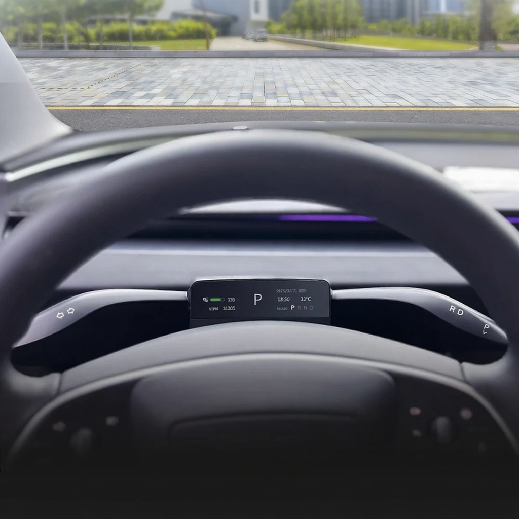 Smart Gear Shift Control Stalks with HUD Upgrade Kit for Tesla Model 3 Highland/Model Y Juniper