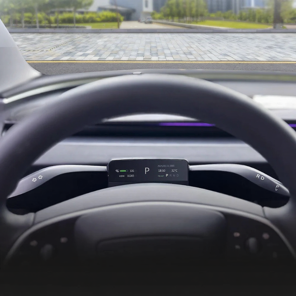 Smart Gear Shift Control Stalks with HUD Upgrade Kit for Tesla Model 3 Highland/Model Y Juniper