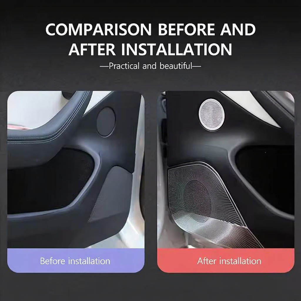 Speaker Grill Covers for Model 3 Highland