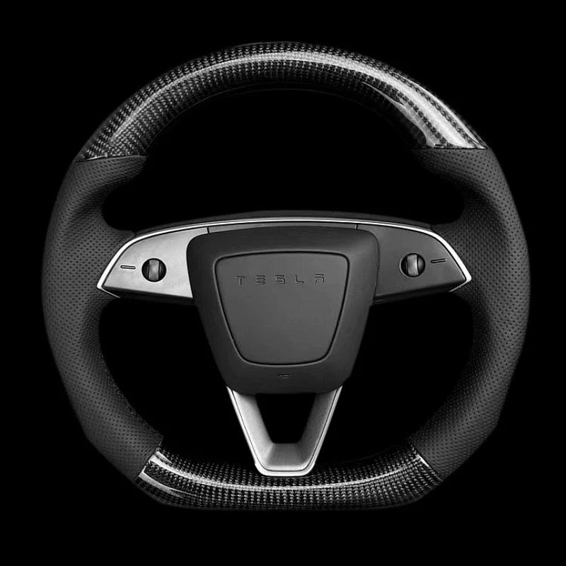 Sport Carbon Fiber Steering Wheel for Tesla Model 3 Highland/Y Juniper