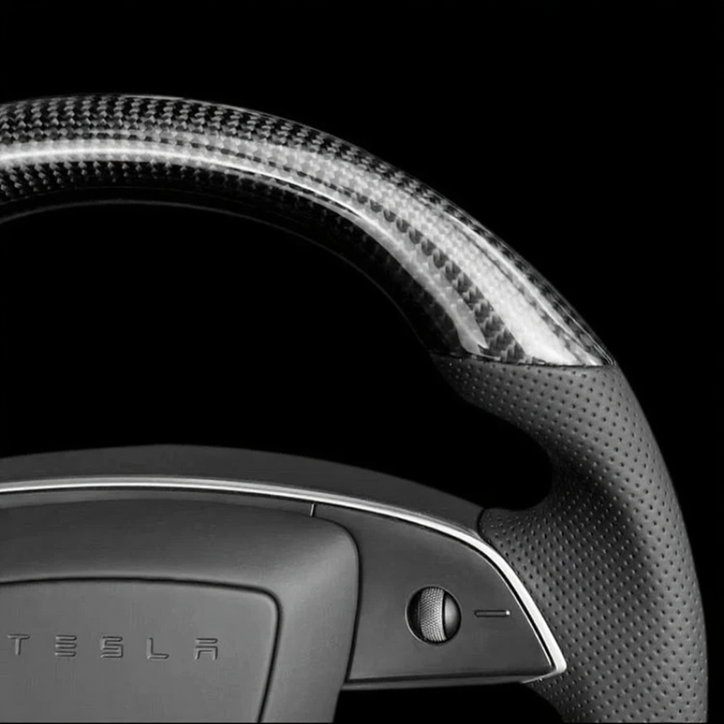 Sport Carbon Fiber Steering Wheel for Tesla Model 3 Highland/Y Juniper