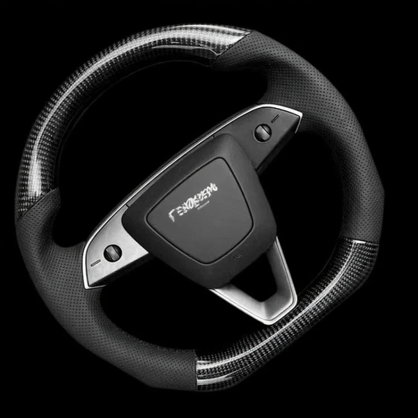 Sport Carbon Fiber Steering Wheel for Tesla Model 3 Highland/Y Juniper