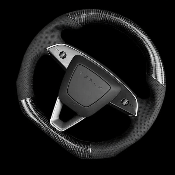 Sport Carbon Fiber Steering Wheel for Tesla Model 3 Highland/Y Juniper