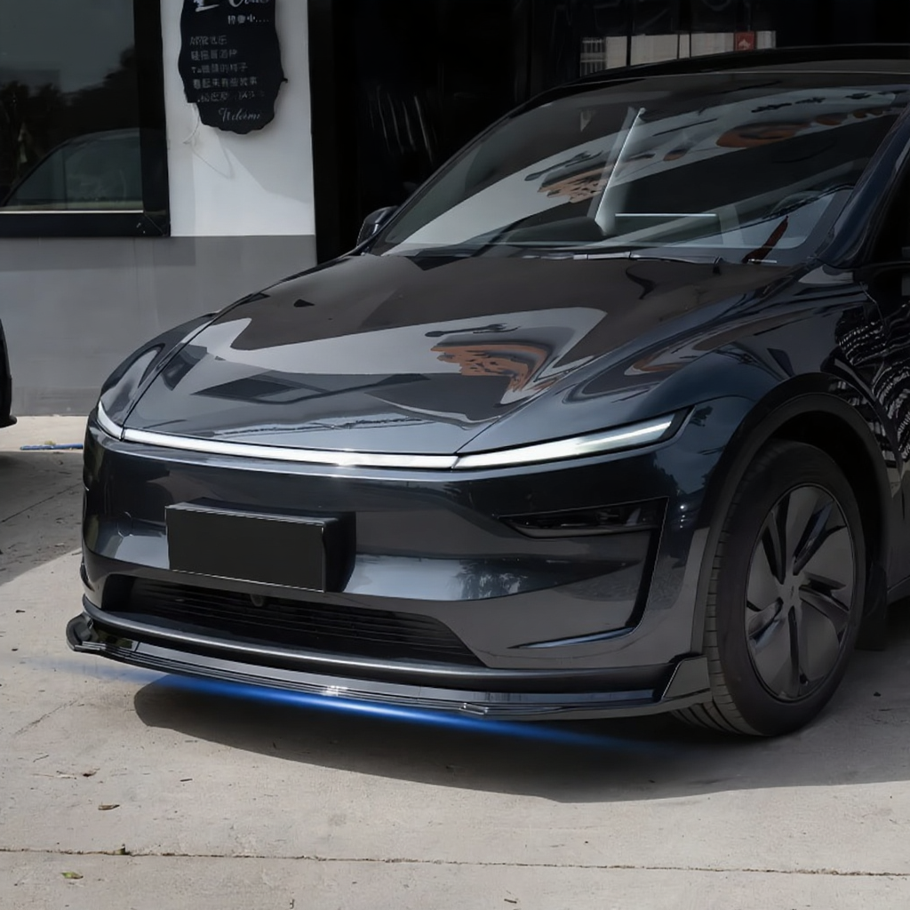 Sport Style ABS Front Lip Splitter for Tesla Model Y Juniper 2025+ Secondary image