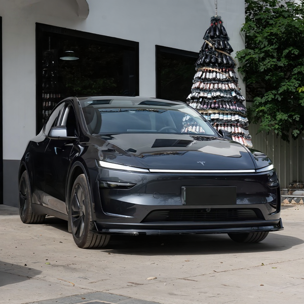 Sport Style ABS Front Lip Splitter for Tesla Model Y Juniper 2025+