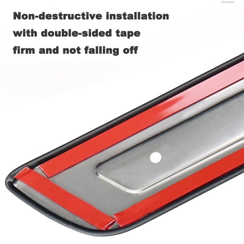 Stainless Steel Threshold Protection Strip for Tesla Model 3/Y