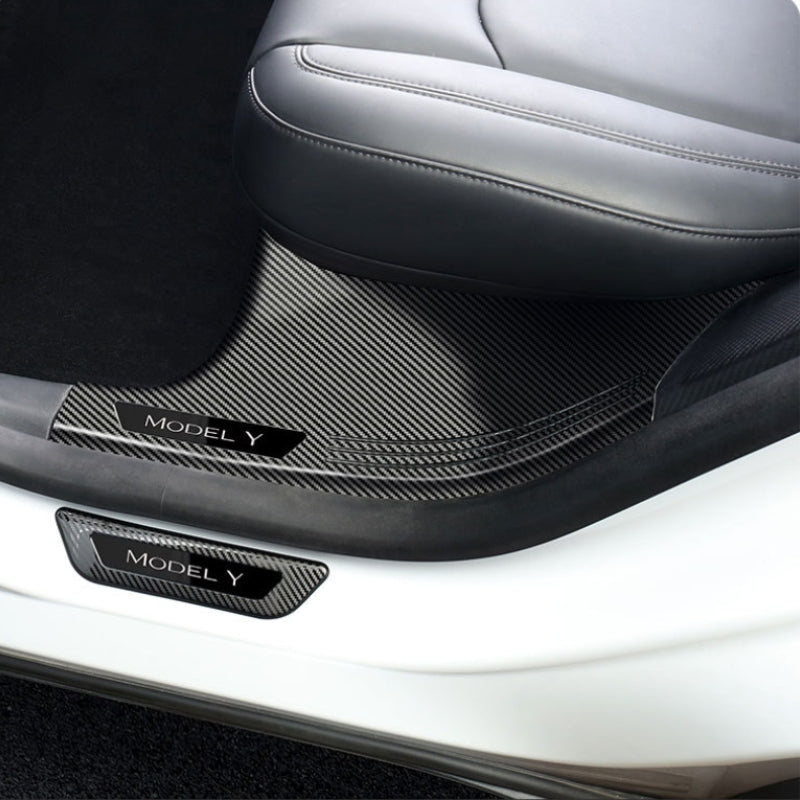 Stainless Steel Threshold Protection Strip for Tesla Model 3/Y