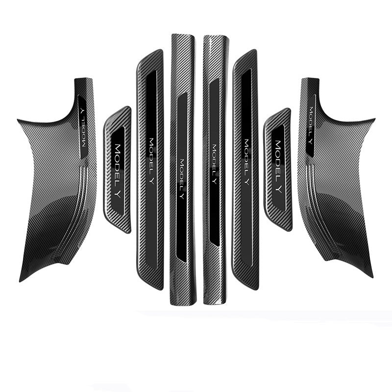Stainless Steel Threshold Protection Strip for Tesla Model 3/Y
