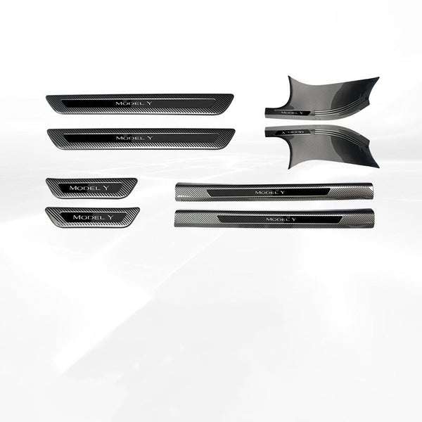 Stainless Steel Threshold Protection Strip for Tesla Model 3/Y