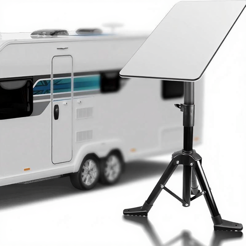 Starlink Gen 2 Triangular Folding Stand for Equipment & Outdoor Projects