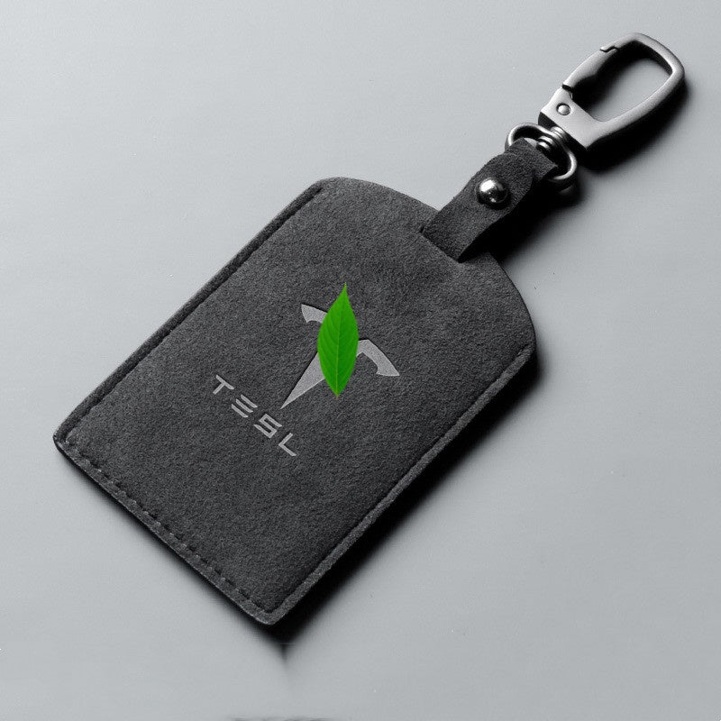 Suitable for Tesla Model 3/Y/S/X Alcantara Key Holder