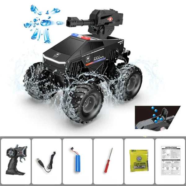 All-Terrain 1:20 Remote Control Truck with Amphibious Performance and 4WD Power