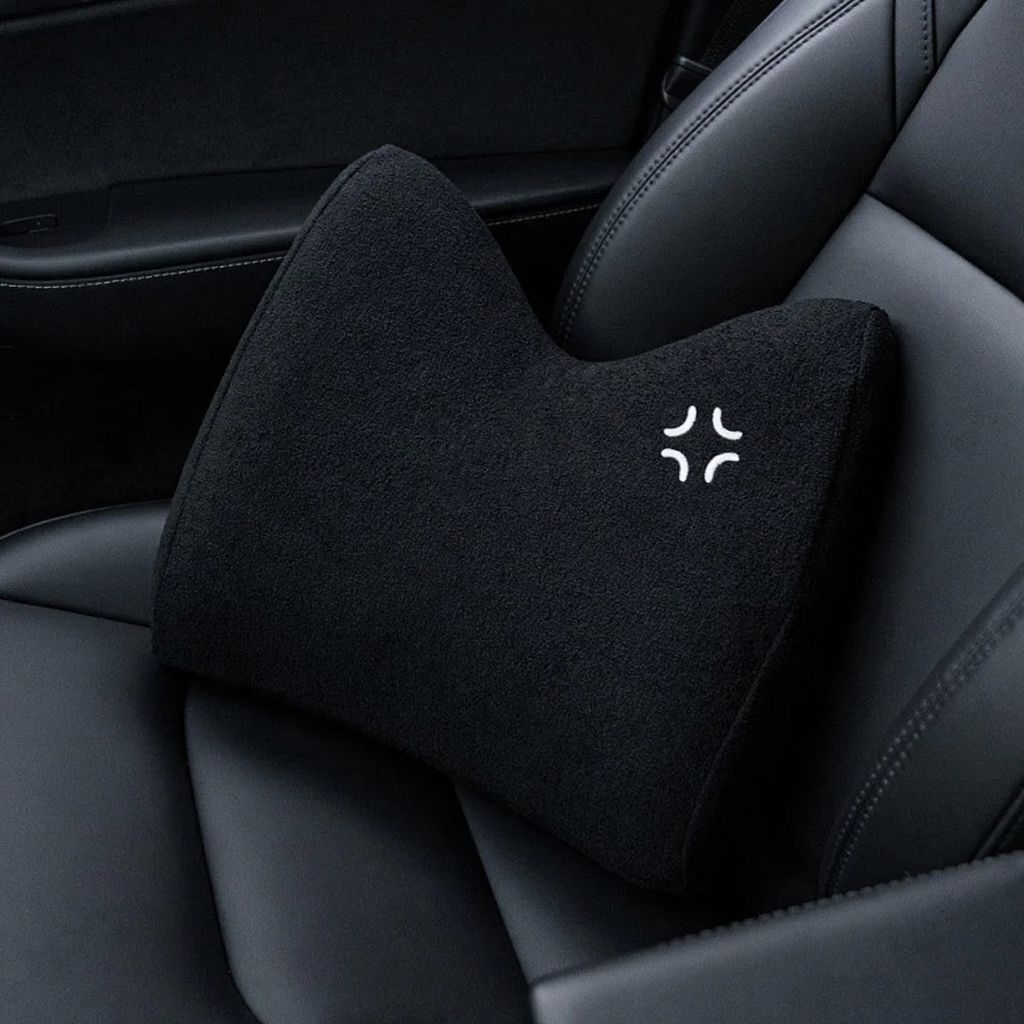 TITA Memory Foam Car Lumbar Support Cushion for Long Drives