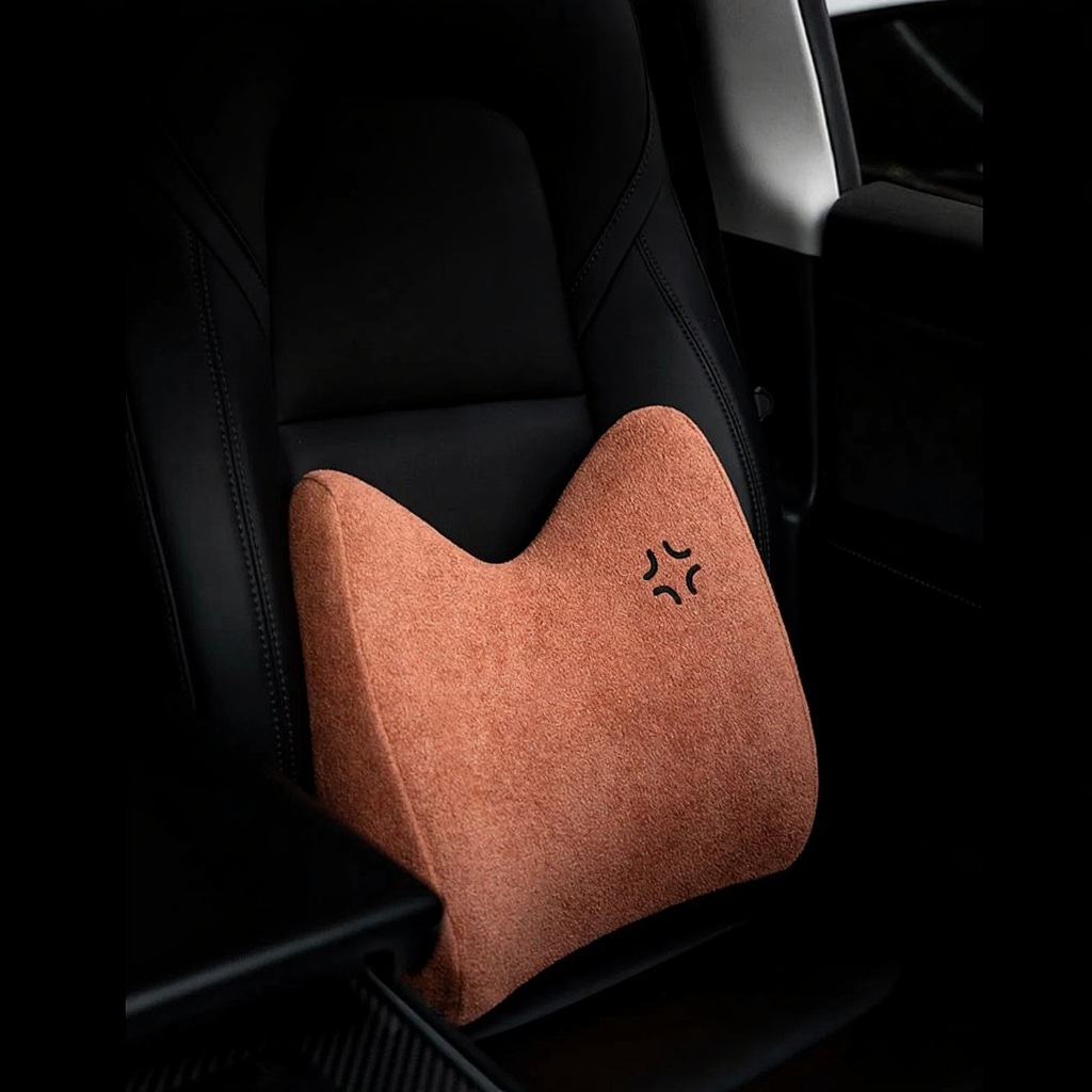 TITA Memory Foam Car Lumbar Support Cushion for Long Drives