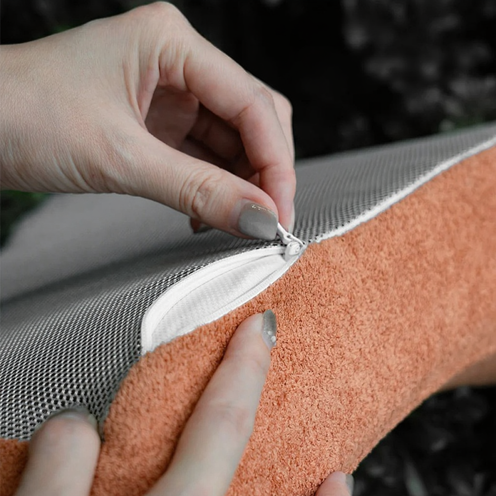 TITA Memory Foam Car Lumbar Support Cushion for Long Drives