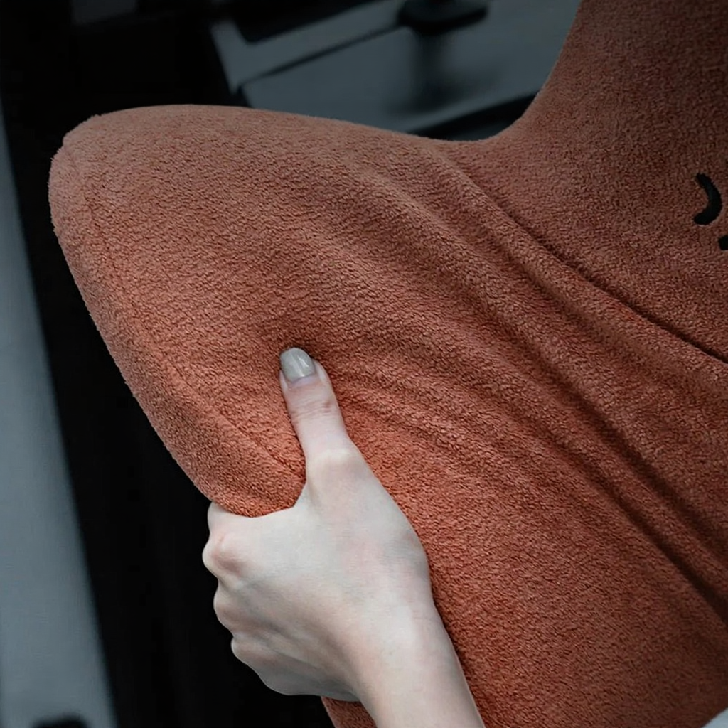TITA Memory Foam Car Lumbar Support Cushion for Long Drives