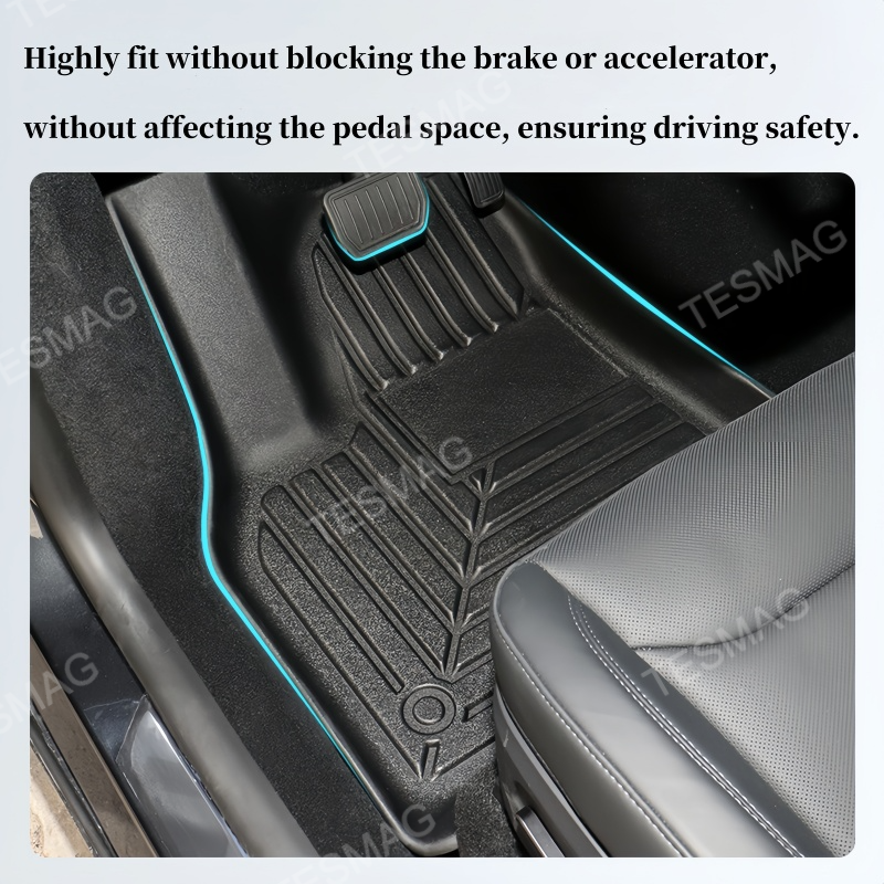 2025+ TPE All Weather Mats for Tesla Model Y Juniper Secondary image