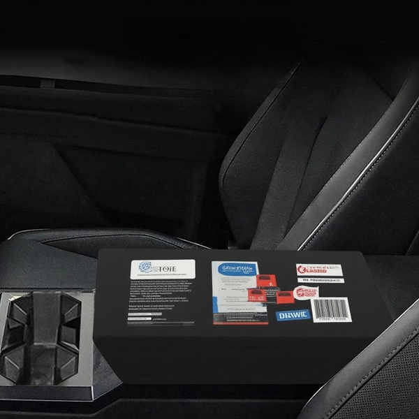 TPE Center Console Armrest Cover for Tesla Cybertruck