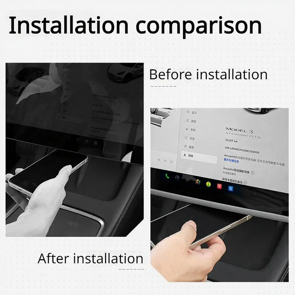 TPE Screen Frame Protectors for Tesla Model 3 Highland/Y Juniper