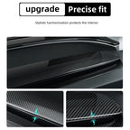 Tesla Model 3 Highland/Y Juniper Carbon Fiber Dashboard Snap-On Patch