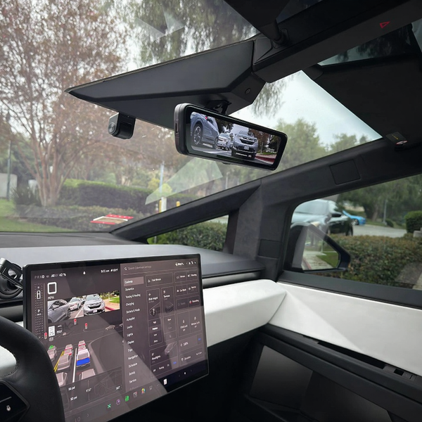 2025+ Tesla Model Y Juniper 8.2” Live Streaming Rear View Mirror